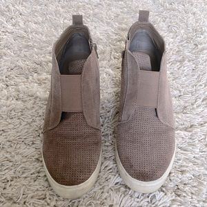 Steve Madden Waverly wedge suede sneakers